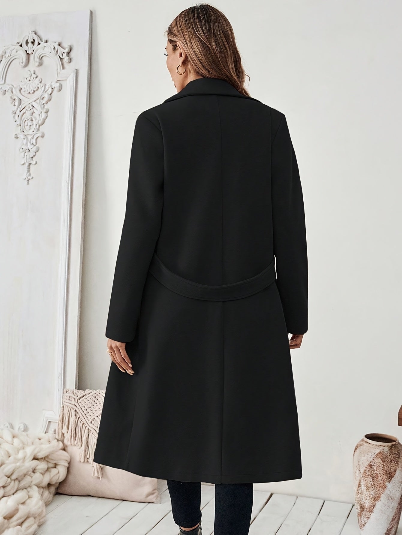 Maison Svala™ | Elegant lång kappa för höst och vinter