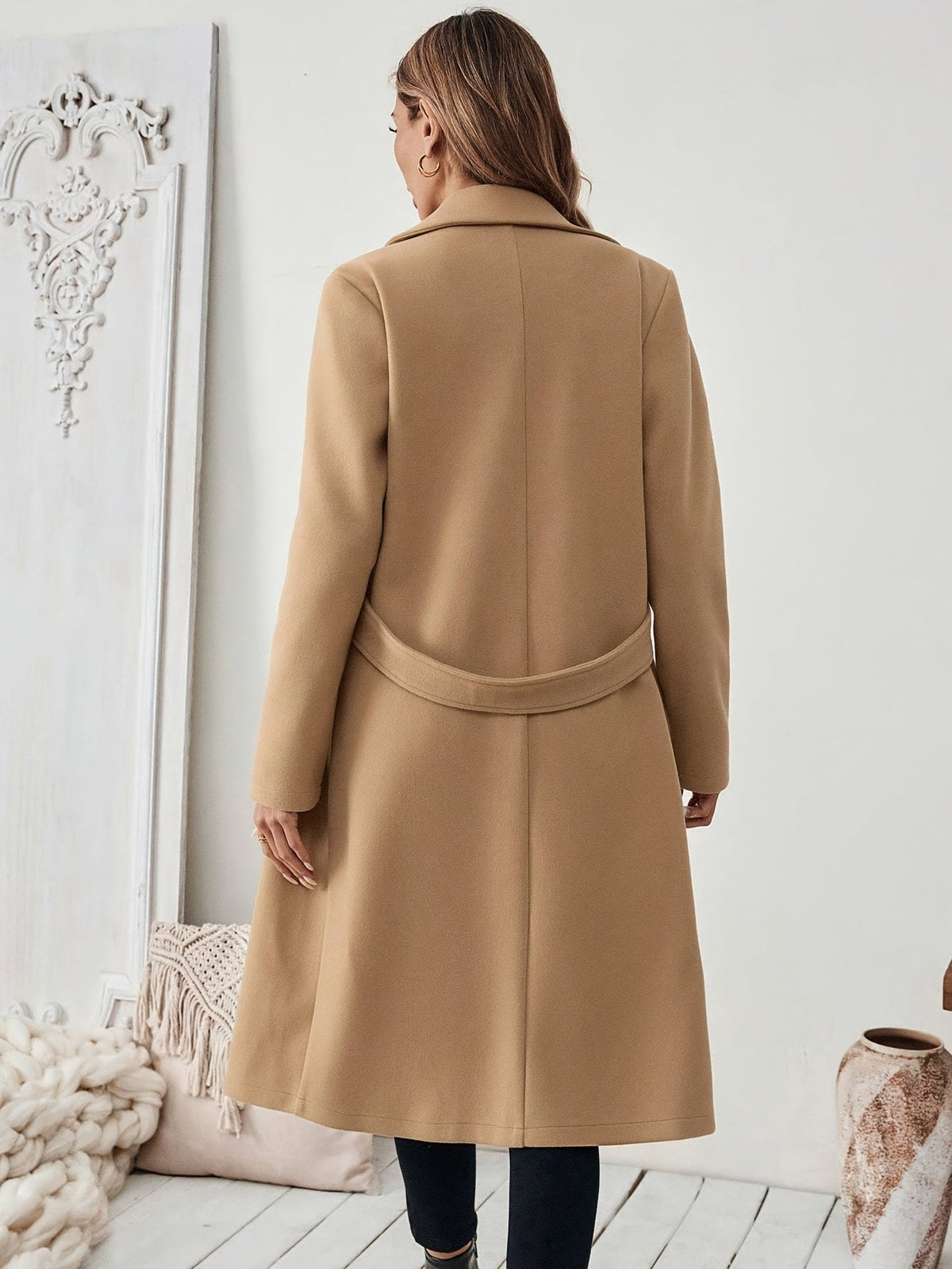 Maison Svala™ | Elegant lång kappa för höst och vinter