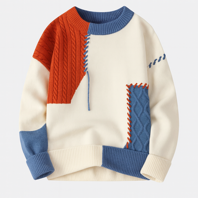 ModaFyre | Arty Patch Sweater