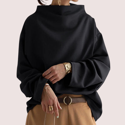Maison Svala™ | Chic Tröja med Hög Krage