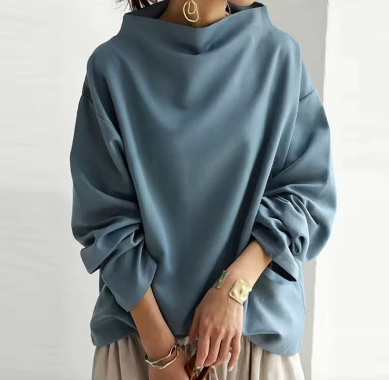 Maison Svala™ | Chic Tröja med Hög Krage