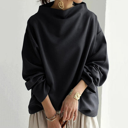 Maison Svala™ | Chic Tröja med Hög Krage