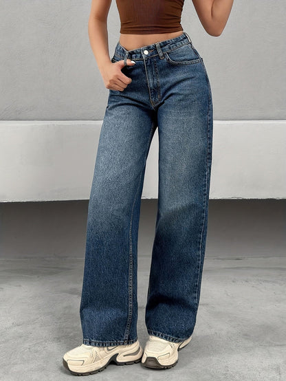 Casual Vida Jeans i Vintage Stil