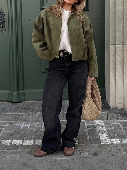 Oversized Mellanjacka