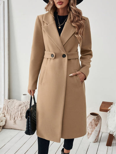 Maison Svala™ | Elegant lång kappa för höst och vinter