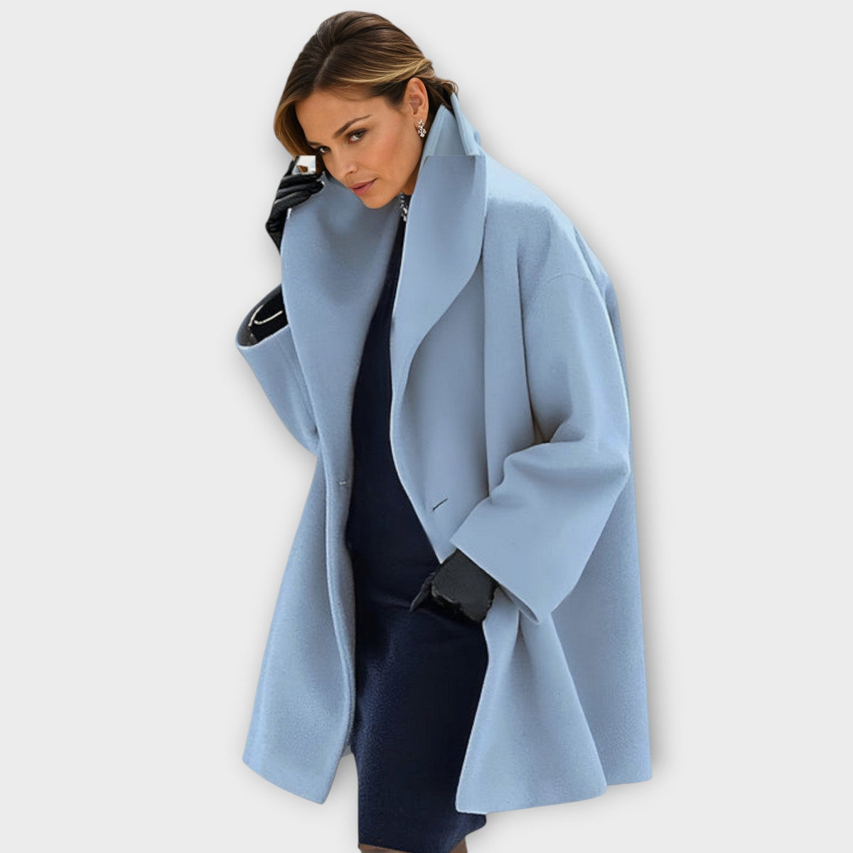 Maison Svala™ | Elegant Lång Trenchcoat