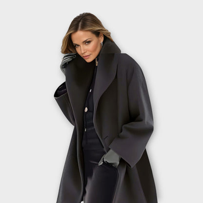 Maison Svala™ | Elegant Lång Trenchcoat