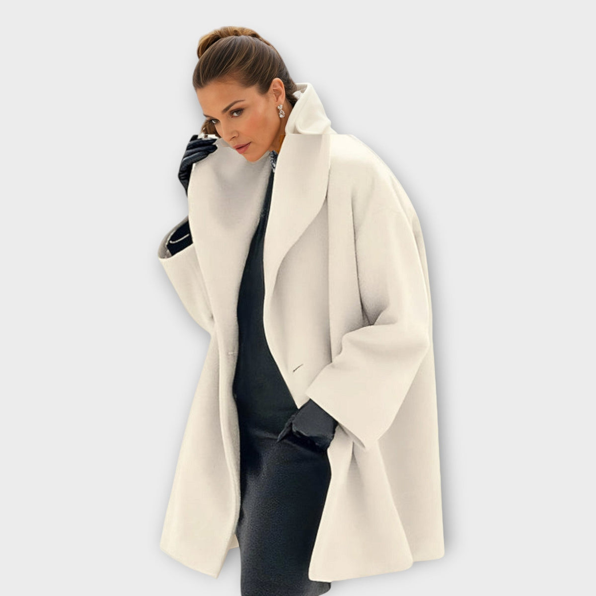 Maison Svala™ | Elegant Lång Trenchcoat