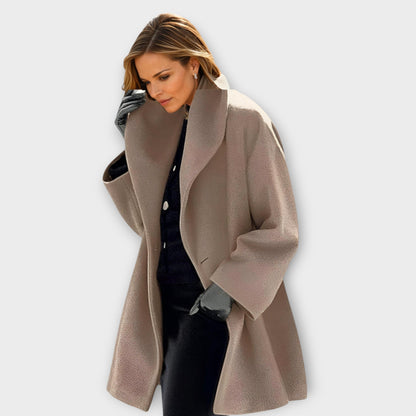 Maison Svala™ | Elegant Lång Trenchcoat